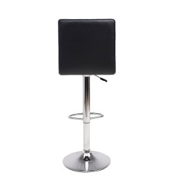 Стул барный DARSY экокожа черный/хром