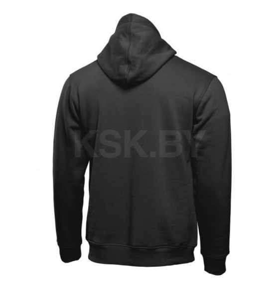 Толстовка спортивная с капюшоном черная 2XL (56) HOEGERT (HT5K908-2XL) 