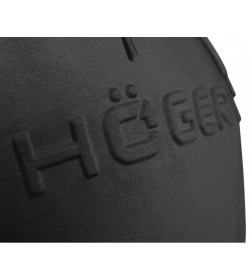 Толстовка спортивная с капюшоном черная 2XL (56) HOEGERT