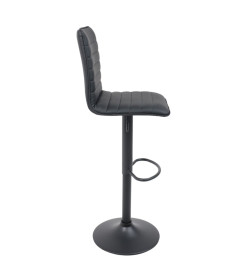 Стул барный DARSY экокожа черный+черный/черный