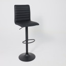 Стул барный DARSY экокожа черный+черный/черный (127699) 