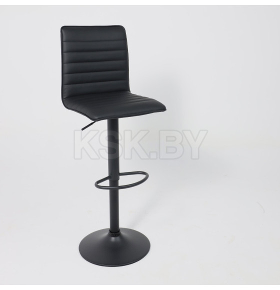 Стул барный DARSY экокожа черный+черный/черный (127699) 