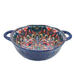 Блюдо "Восточная сказка" 1000 мл, 22,5*18 см, 9" бвк9-8205 фарфор Lavenir