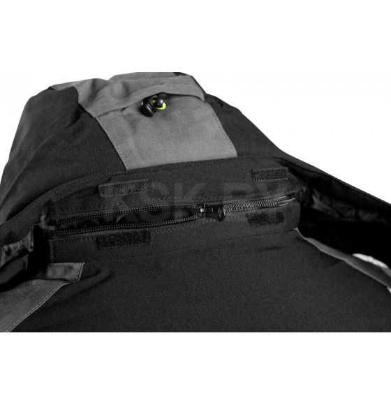 Куртка AMOS yтепленная с капюшоном черная XL (54) HOEGERT (HT5K923-XL) 