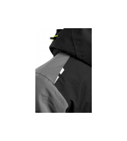 Куртка AMOS yтепленная с капюшоном черная 3XL (58) HOEGERT