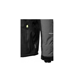 Куртка AMOS yтепленная с капюшоном черная 3XL (58) HOEGERT