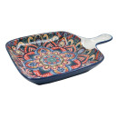 Блюдо "Восточная сказка" 270 мл, 22,5*15,5 см, 9" брк9-8205 фарфор Lavenir (114106) 