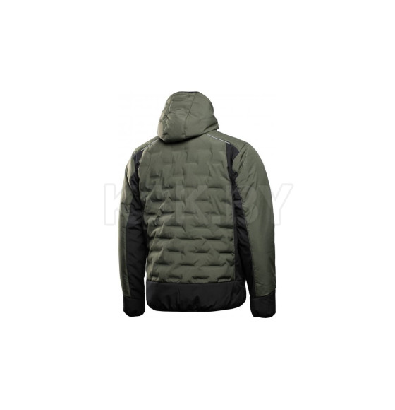 Куртка PAUL yтепленная с капюшоном оливковый 2XL (56) HOEGERT (HT5K924-2XL) 