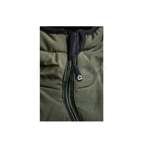 Куртка PAUL yтепленная с капюшоном оливковый 2XL (56) HOEGERT (HT5K924-2XL) 