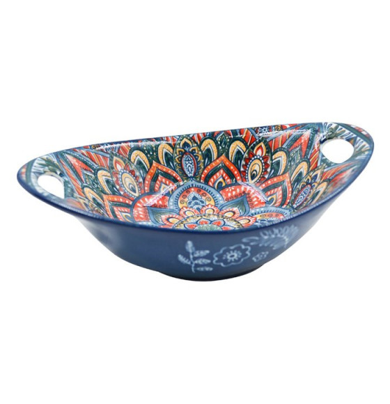 Блюдо "Восточная сказка" 470 мл, 21,5*14,5 см, 9" бдк9-8205 фарфор Lavenir (114126) 