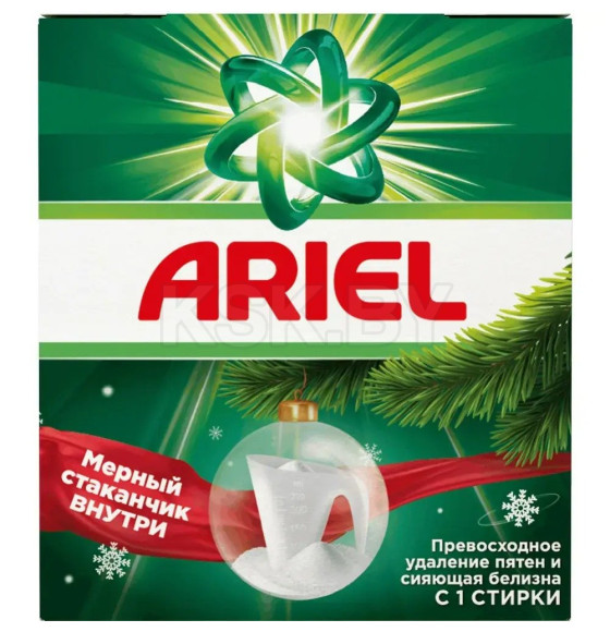 Ариэль автомат 3кг  Горный родник + мерный стакан ПН (0633) 