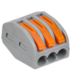 Клемма строительно-монтажная СМК 222-413 (50шт) GENERICA UKZ20-413-050-G