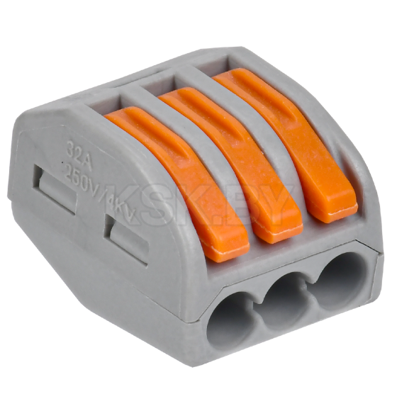 Клемма строительно-монтажная СМК 222-413 (50шт) GENERICA UKZ20-413-050-G (UKZ20-413-050-G) 