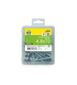 Саморез кровельный 4,8х70 PT1. RAL 8017 (тёмно-коричневый), в пласт. контейнере (упак/30шт)