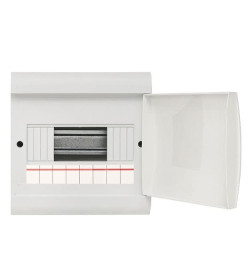 Щит распределительный накладной ЩРН-П-8 "SlimBox" белая дверца IP41 EKF