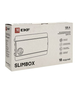 Щит распределительный встраиваемый ЩРВ-П-18 "SlimBox" IP41 EKF