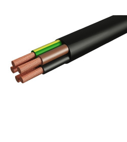 ПВС 5*1,5  провод  черный РФ