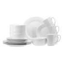 Набор посуды керамической 16 пр (8 тарелок 19/25 см, 4 салатника 15 см, 4 кружки 260 мл) HEBABMB25015 (HEBABMB25015) 