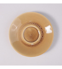 Набор чайный OPALUS фарфор пшеничный кружка 200мл + блюдце