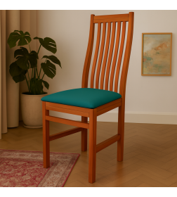 Стул Сюзан (грецкий орех/изумрудный-31)
