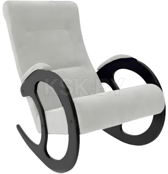 Кресло-качалка Блюз (2кор) (Verona Light Grey, Венге) (ФР-00000096) 