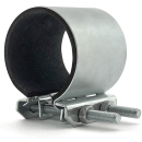 Хомут ремонтный оцинкованный КРАБ 101-110 (3½") 150 мм. (ТТ000014883) 