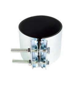 Хомут ремонтный оцинкованный КРАБ 45-53 (1½") 70 мм.