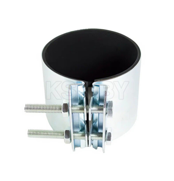 Хомут ремонтный оцинкованный КРАБ 45-53 (1½") 70 мм. (ТТ000013413) 