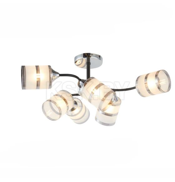 Cветильник WX-6354/6 BK+CR (WX-6354/6 BK+CR) 