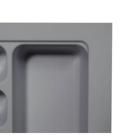 Лоток для столовых приборов 400 BASIC 320х430мм, серый