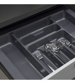 Лоток для столовых приборов 400 BASIC 320х430мм, серый