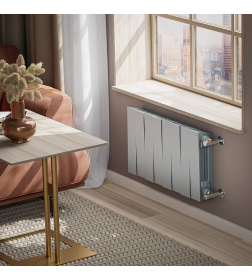 Радиатор Royal Thermo PianoForte 300 /Silver Satin - 8 секц.