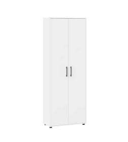 Шкаф комбинированный тип 1 (Белый ясень) Витра