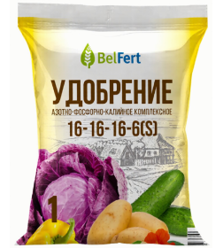 Удобрение АФК комплексное марка 16x16x16 1 кг