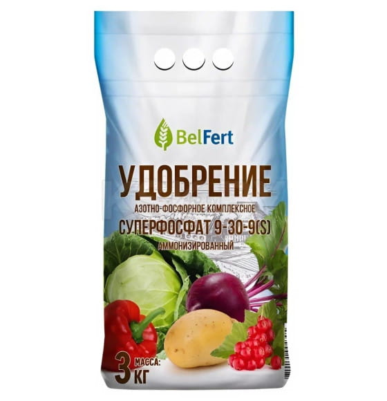Удобрение Суперфосфат 3 кг (В26998) 
