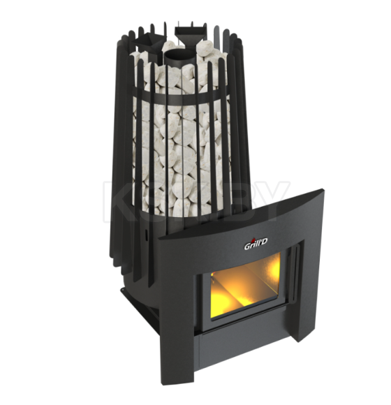 Печь банная (10-24 м3) Cometa 180 Vega Window Grill'D (Cometa 180 Vega Window) 