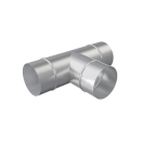 Тройник оцинкованная сталь TPG D125 ЭРА (125TPG) 