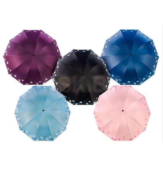 Зонт складной Hengtian Umbrella LV24-3358 (LV24-3358) 