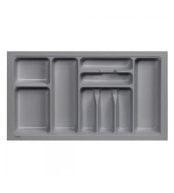 Лоток для столовых приборов 800 BASIC 735х430мм, серый