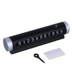 Парковочная автовизитка (металлическая), ЕРМАК