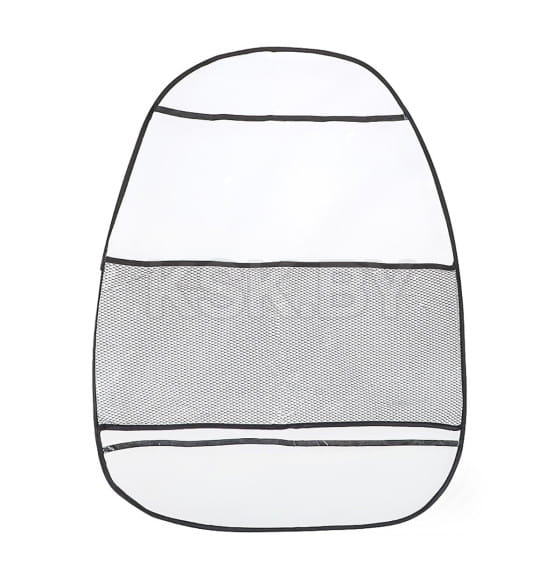 Защита спинки сидения с карманами, черный, ЕРМАК (732-162) 