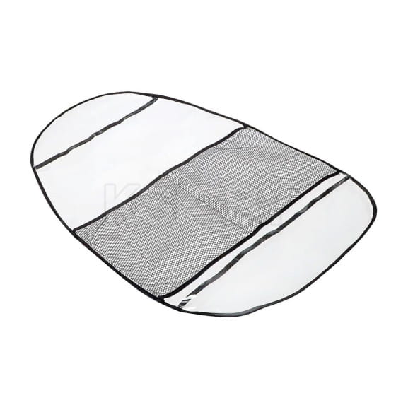 Защита спинки сидения с карманами, черный, ЕРМАК (732-162) 