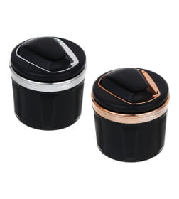 Пепельница автомобильная, 73х75 мм, пластмасса, РОКОТ