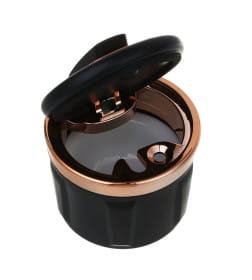 Пепельница автомобильная, 73х75 мм, пластмасса, РОКОТ