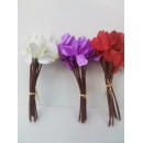 Цветок искус. Цикламен в букете х12 №51.05