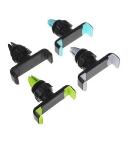 Держатель телефона на дефлектор, тип: раздвижной, пластик, ЕРМАК