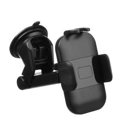 Держатель телефона на стекло, Soft Touch, ЕРМАК