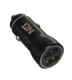 Устройство зарядное автомобильное, USB QC 3.0+PD, 5В/3.1А, прозрачный пластик, ЕРМАК