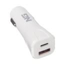 Зарядное устройство в авто, USB QC3.0+PD, 5V-3A, 9V-3A, 12V-2,5A, металл, ЕРМАК (738-027) 