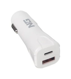 Зарядное устройство в авто, USB QC3.0+PD, 5V-3A, 9V-3A, 12V-2,5A, металл, ЕРМАК